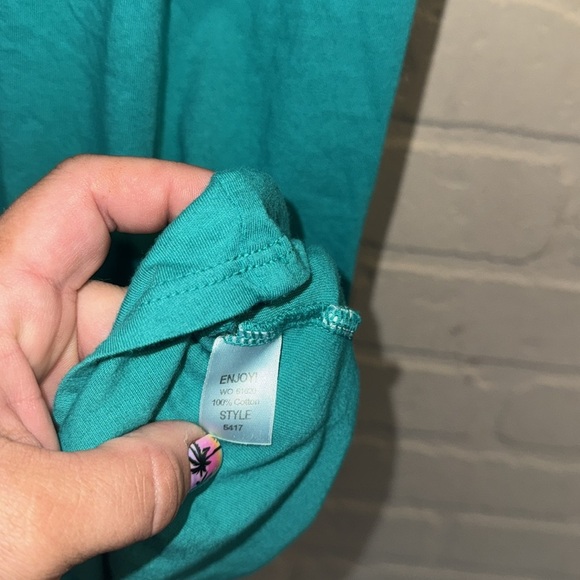 Michael Stars dress green  Sleeveless Top NEW one size coverup beach - Picture 4 of 6